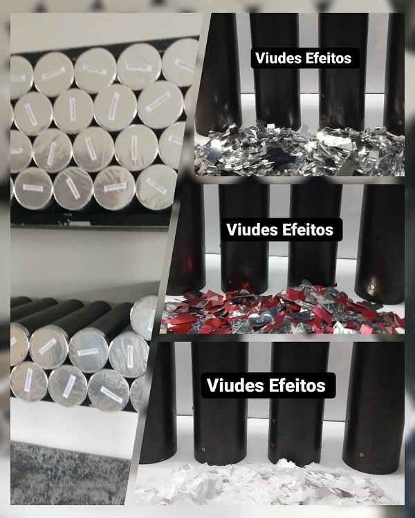 KIT-Canhoes-de-Papel-(-50-PCS-)-Prata,-Coracao-ou-Flocos-(-Frete-Gratis-)